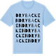 Blue Soul t-shirt med Drybacken ordlek t-shirt