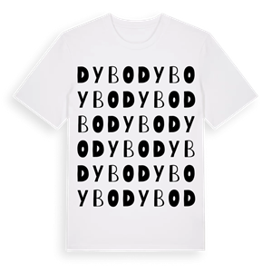 Dybo ordlek t-shirt – ekologisk bomull t-shirt från Pinshirt