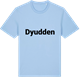 Blue Soul t-shirt med Dyudden fetstil t-shirt