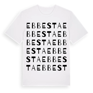 Ebbesta ordlek t-shirt – ekologisk bomull t-shirt från Pinshirt