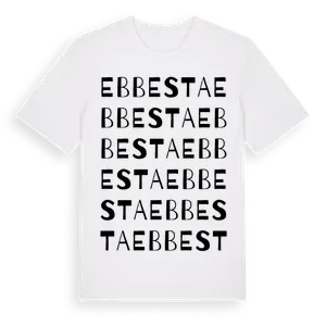 Ebbesta ordlek t-shirt – ekologisk bomull t-shirt från Pinshirt