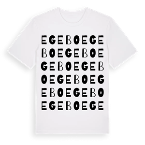 Egebo ordlek t-shirt – ekologisk bomull t-shirt från Pinshirt