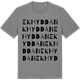 Mid Heather Gray t-shirt med Ekhyddan ordlek t-shirt
