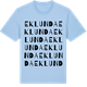 Blue Soul t-shirt med Eklunda ordlek t-shirt