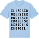 Blue Soul t-shirt med Eliseberg ordlek t-shirt