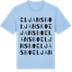 Blue Soul t-shirt med Eljansbo ordlek t-shirt