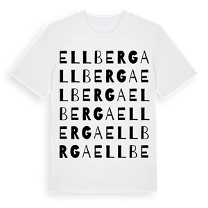 Ellberga ordlek t-shirt – ekologisk bomull t-shirt från Pinshirt
