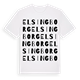 Elsingborg ordlek t-shirt
