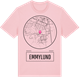 Pink Cotton t-shirt med Emmylund t-shirt