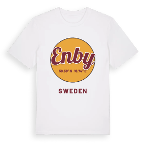 Enby cirkel t-shirt – ekologisk bomull t-shirt från Pinshirt