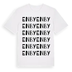 Enby ordlek t-shirt – ekologisk bomull t-shirt från Pinshirt