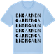 Blue Soul t-shirt med Engarn ordlek t-shirt