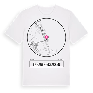 Enhagen-Ekbacken t-shirt – ekologisk bomull t-shirt från Pinshirt