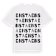 White t-shirt med Ensta ordlek t-shirt