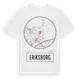 White t-shirt med Eriksborg t-shirt