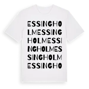 Essingholm ordlek t-shirt – ekologisk bomull t-shirt från Pinshirt