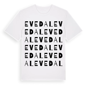 Evedal ordlek t-shirt – ekologisk bomull t-shirt från Pinshirt