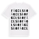Fågelsbo ordlek t-shirt