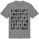 Mid Heather Gray t-shirt med Fågelsta ordlek t-shirt