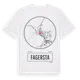 White t-shirt med Fagersta t-shirt