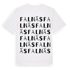 Falnäs ordlek t-shirt – ekologisk bomull t-shirt från Pinshirt