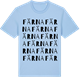Blue Soul t-shirt med Färna ordlek t-shirt