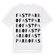 Fastparbo ordlek t-shirt