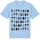 Blue Soul t-shirt med Fattasbo ordlek t-shirt