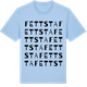 Blue Soul t-shirt med Fettsta ordlek t-shirt