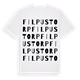 Filpustorp ordlek t-shirt