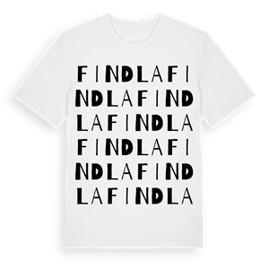 Findla ordlek t-shirt – ekologisk bomull t-shirt från Pinshirt