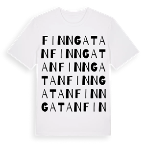 Finngatan ordlek t-shirt – ekologisk bomull t-shirt från Pinshirt
