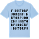 Blue Soul t-shirt med Finntorpudden ordlek t-shirt