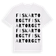 Fiskartorget ordlek t-shirt