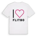 Jag älskar Flitbo t-shirt stort tryck
