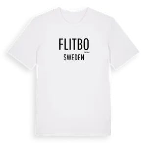 Flitbo i Sverige t-shirt – ekologisk bomull t-shirt från Pinshirt