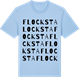 Blue Soul t-shirt med Flocksta ordlek t-shirt
