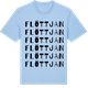 Blue Soul t-shirt med Flöttjan ordlek t-shirt