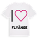 Jag älskar Flyänge t-shirt stort tryck