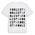 Forkesta ordlek t-shirt