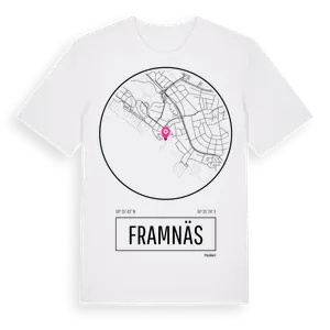 Framnäs t-shirt – ekologisk bomull t-shirt från Pinshirt