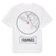 White t-shirt med Framnäs t-shirt