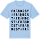 Blue Soul t-shirt med Frändesta ordlek t-shirt