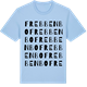 Blue Soul t-shirt med Frebbenbo ordlek t-shirt