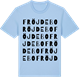Blue Soul t-shirt med Fröjdebo ordlek t-shirt