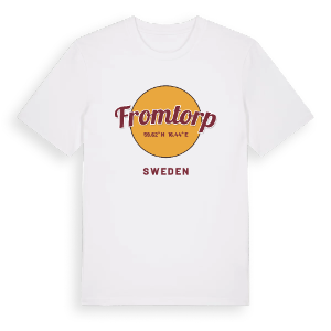 Fromtorp cirkel t-shirt – ekologisk bomull t-shirt från Pinshirt