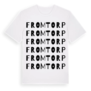 Fromtorp ordlek t-shirt – ekologisk bomull t-shirt från Pinshirt