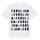 Fröslunda ordlek t-shirt
