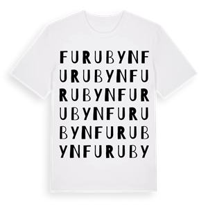 Furubyn ordlek t-shirt – ekologisk bomull t-shirt från Pinshirt
