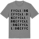 Mid Heather Gray t-shirt med Fycklinge ordlek t-shirt